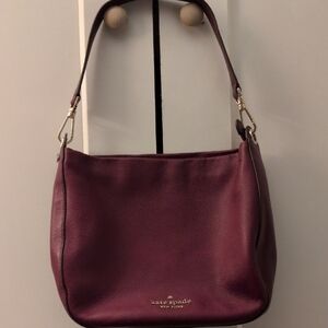 kate spade Mulberry Leather Shoulder Bag No Call Outs